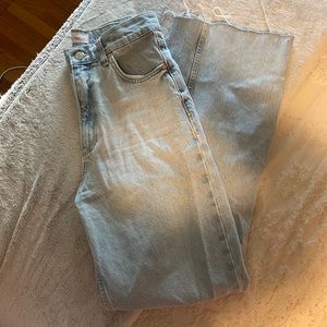 Zara wide leg jeans